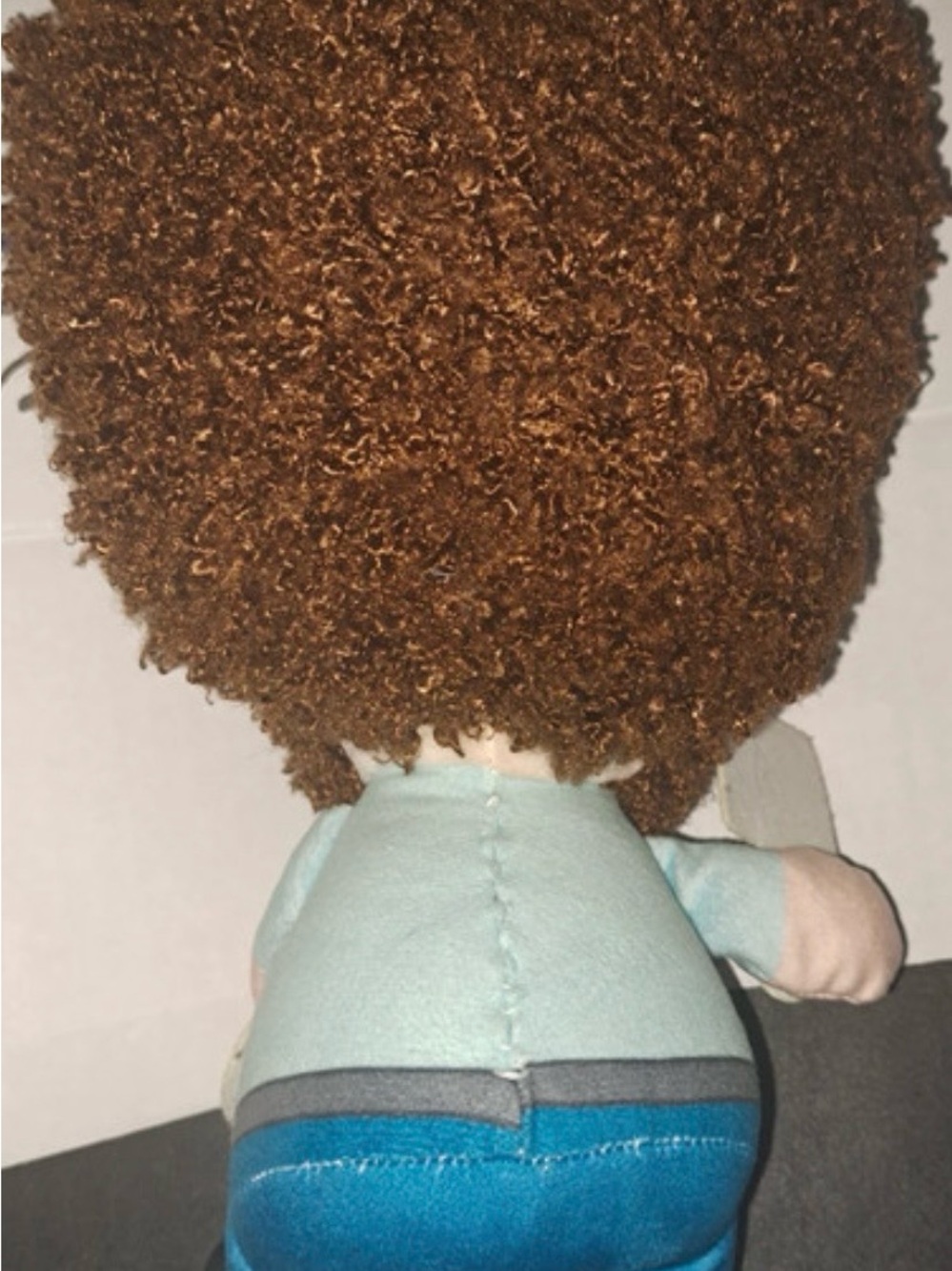 Bob Ross Plush Artist Stuffed Toy - Brown Hair & Beard - Picture 3 of 4